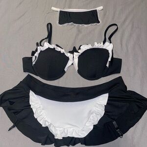Maid lingerie outfit
